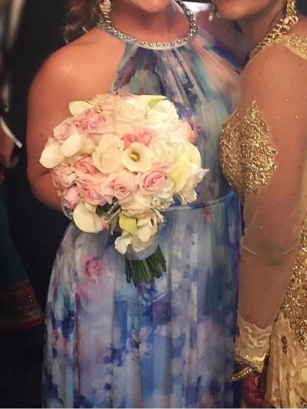 Ever New (Au) / Forever New (US) Gorgeous Floral Silk Watercolor Maxi Dress - Picture 7 of 13